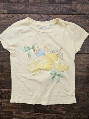 Beatrix Potter Butter Yellow Top Size Xs